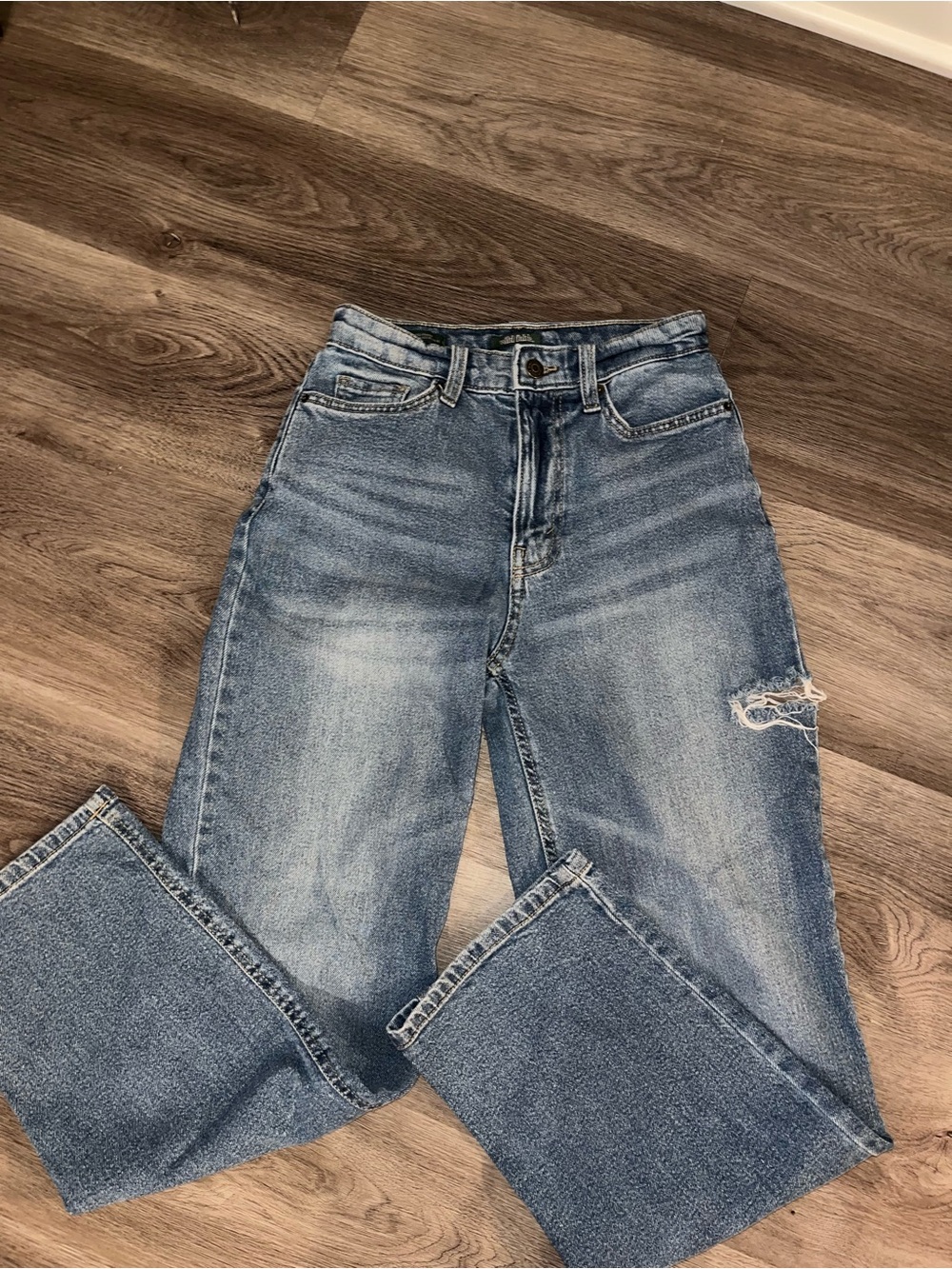 wild fable Light Blue Straight-Leg Jeans